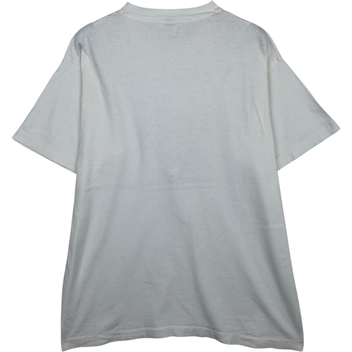 Vintage 90'S Fruit of the Loom photo T-shirt, Made in USA, Men's XL cotton white type Vintage Second Hand