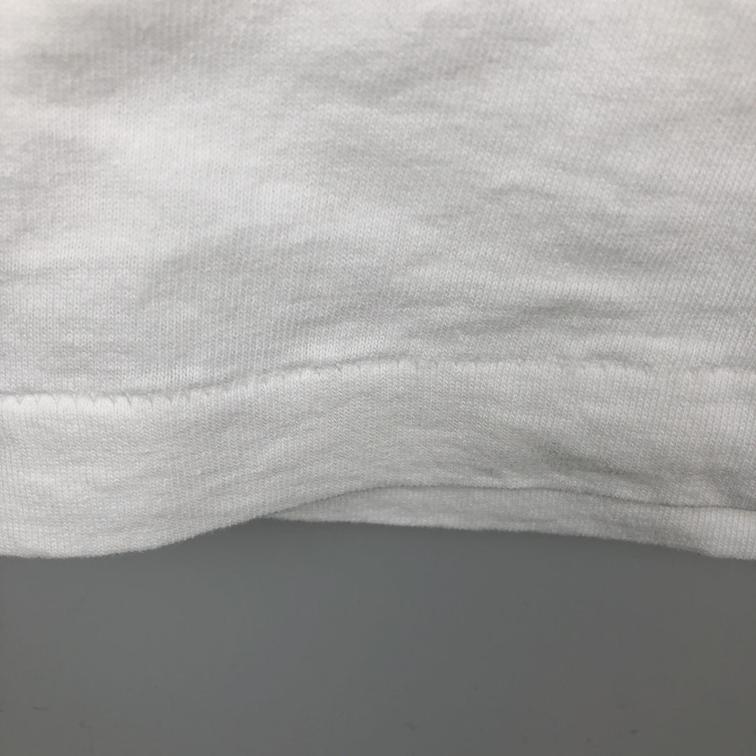 90'S Fruit of the Loom printed T-shirt, made in the USA, men's XXL, vintage cotton white type Vintage Second Hand