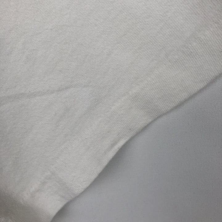 Big size 90'S Fruit of the Loom printed T-shirt, made in USA, men's equivalent to XXXL, vintage. cotton white type Vintage Second Hand
