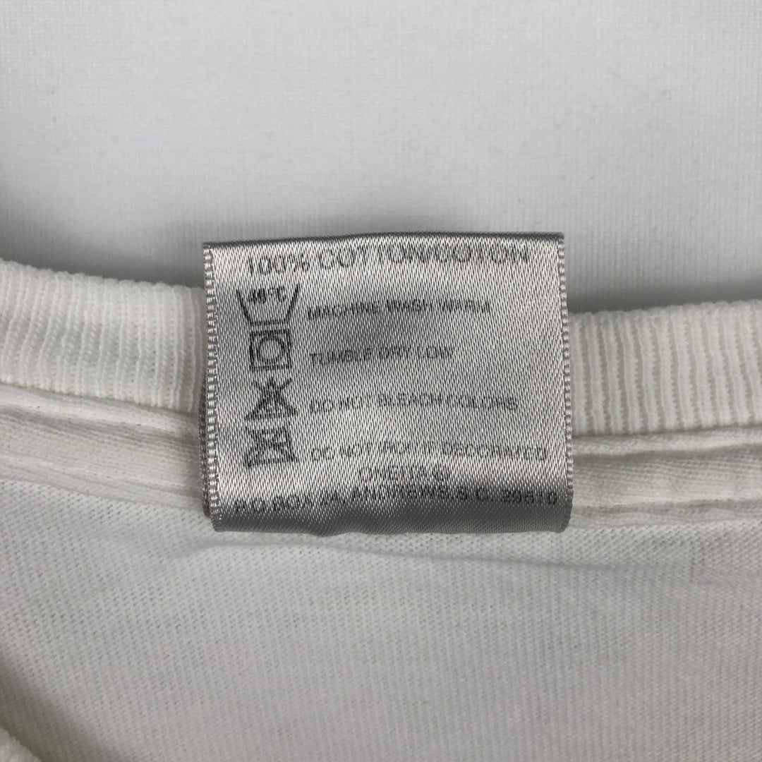 90'S ONEITA Advertising T-shirt Made in USA Men's L Vintage cotton white type Vintage Second Hand