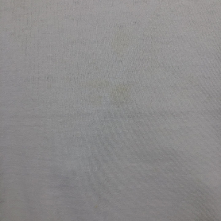 90'S ONEITA Advertising T-shirt Made in USA Men's L Vintage cotton white type Vintage Second Hand