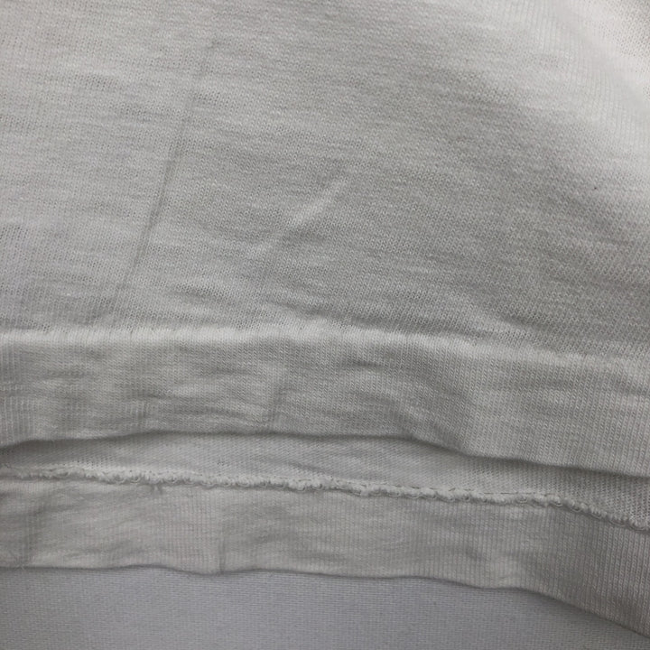 90'S ALORE Print T-Shirt, Made in USA, Men's Size L (Equivalent), Vintage cotton white type Vintage Second Hand