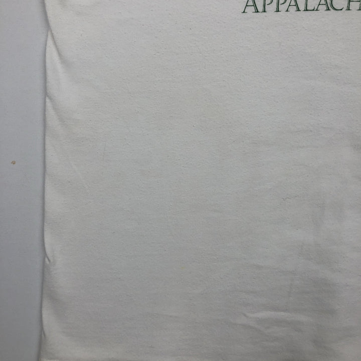 90'S Hanes BEEFY-T Printed T-shirt Made in USA Men's XL Vintage cotton white type Vintage Second Hand