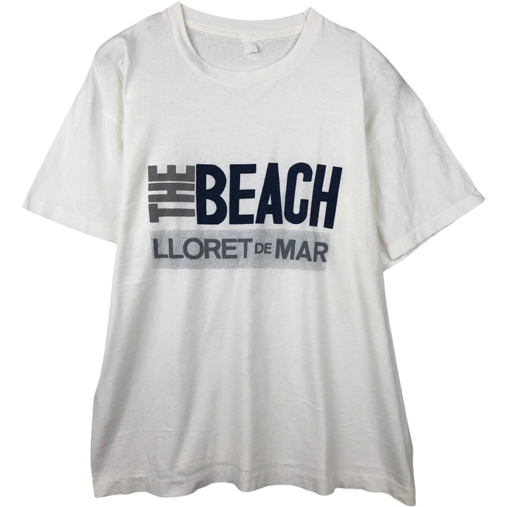 90'S Vintage Printed T-Shirt, Men's XL unclear white type Vintage Second Hand