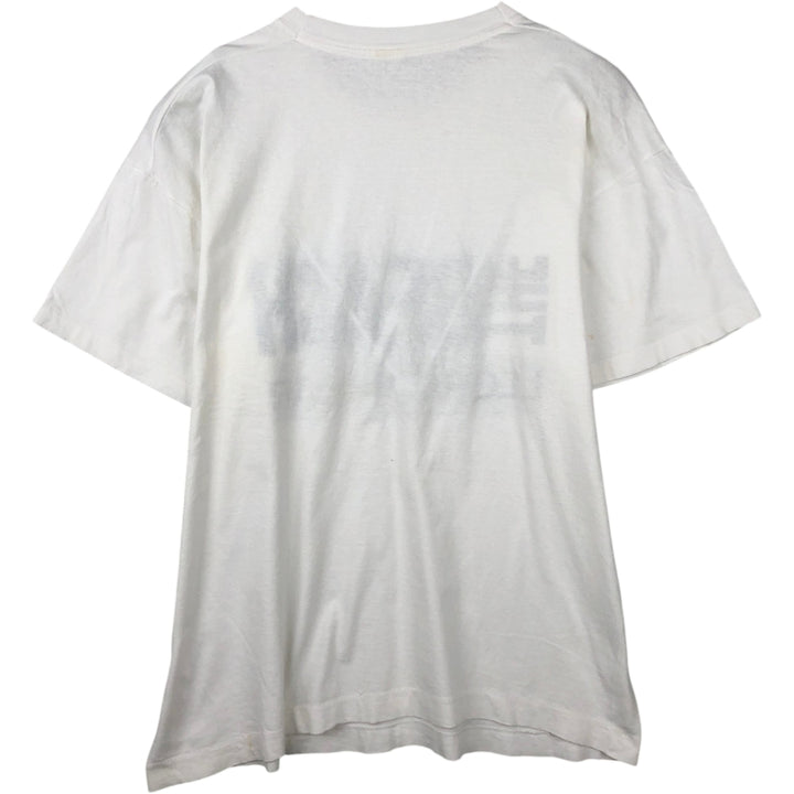 90'S Vintage Printed T-Shirt, Men's XL unclear white type Vintage Second Hand