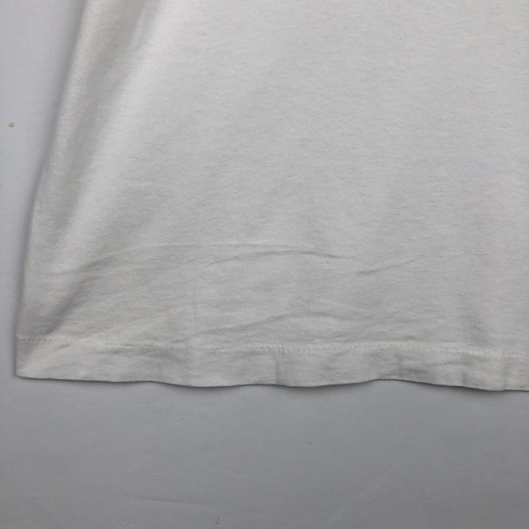90'S Vintage Printed T-Shirt, Men's XL unclear white type Vintage Second Hand