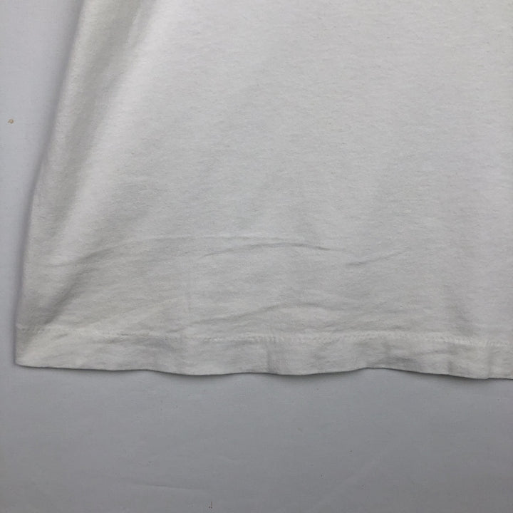 90'S Vintage Printed T-Shirt, Men's XL unclear white type Vintage Second Hand