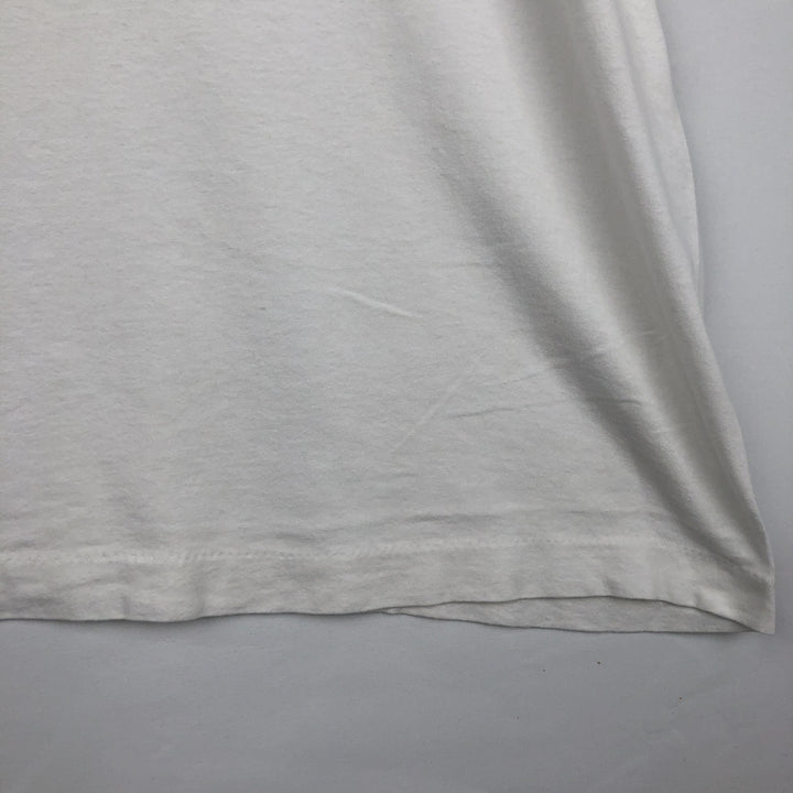 90'S Vintage Printed T-Shirt, Men's XL unclear white type Vintage Second Hand
