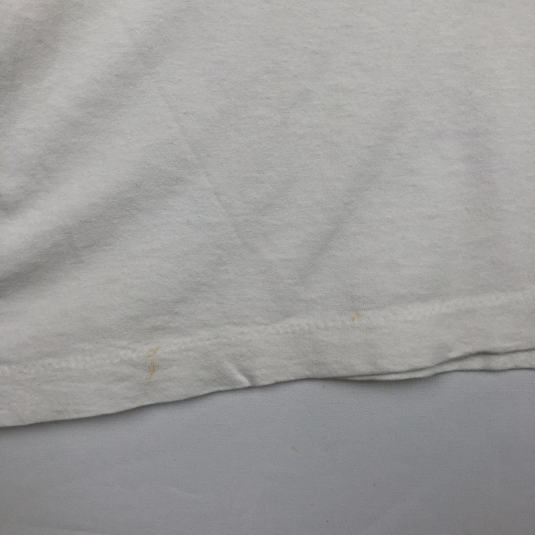 90'S Vintage Printed T-Shirt, Men's XL unclear white type Vintage Second Hand