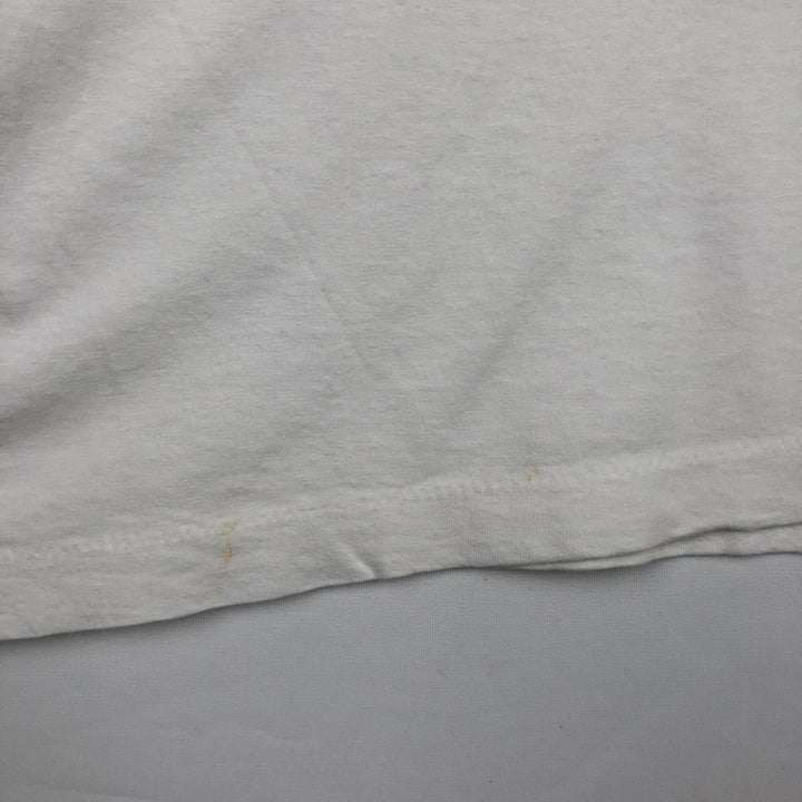 90'S Vintage Printed T-Shirt, Men's XL unclear white type Vintage Second Hand