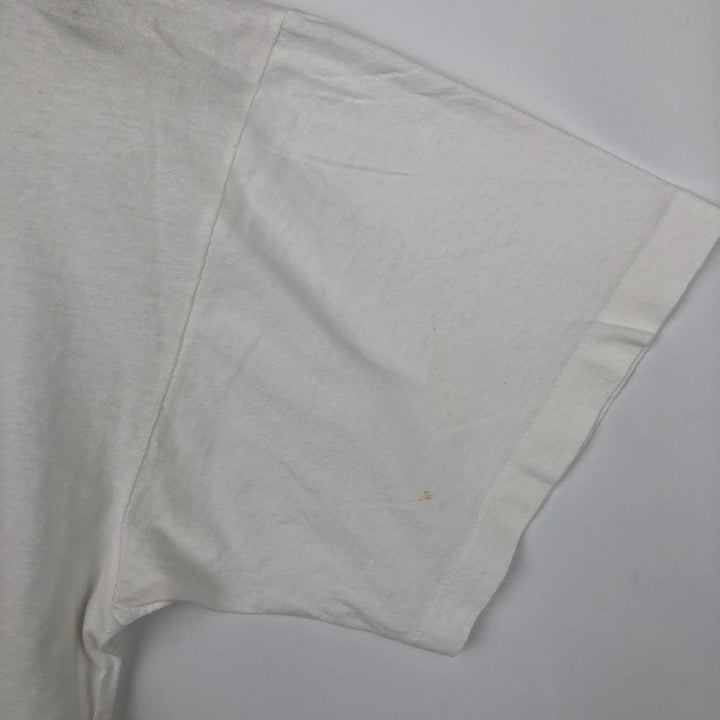 90'S Vintage Printed T-Shirt, Men's XL unclear white type Vintage Second Hand