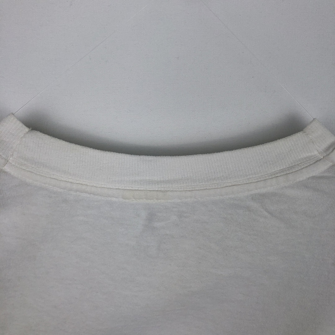 90'S Vintage Printed T-Shirt, Men's XL unclear white type Vintage Second Hand