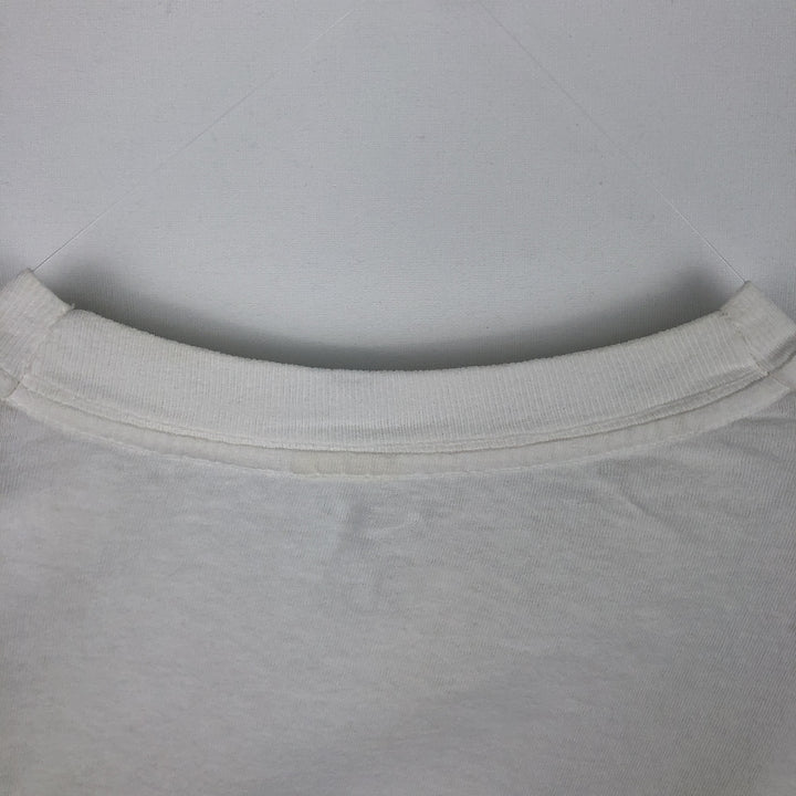 90'S Vintage Printed T-Shirt, Men's XL unclear white type Vintage Second Hand
