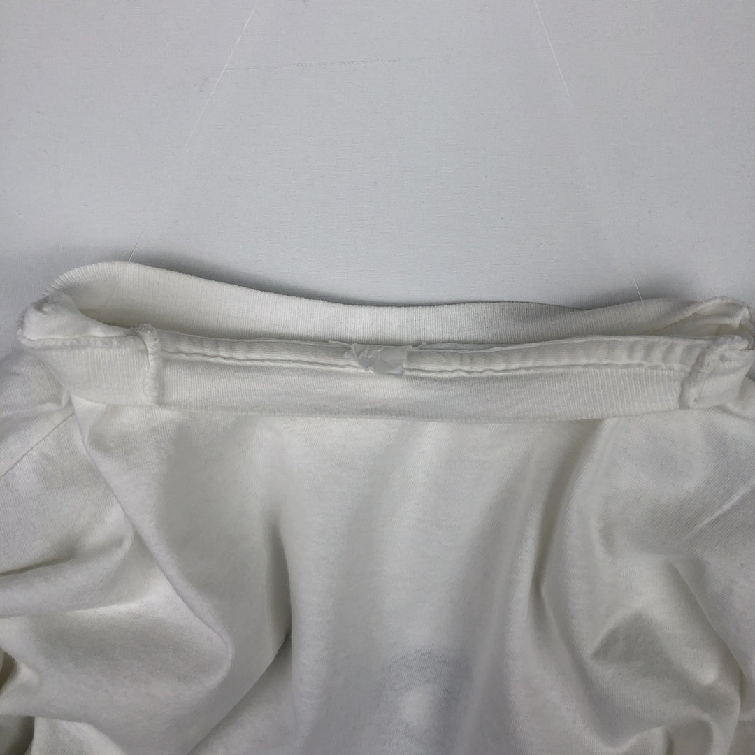 90'S Vintage Printed T-Shirt, Men's XL unclear white type Vintage Second Hand