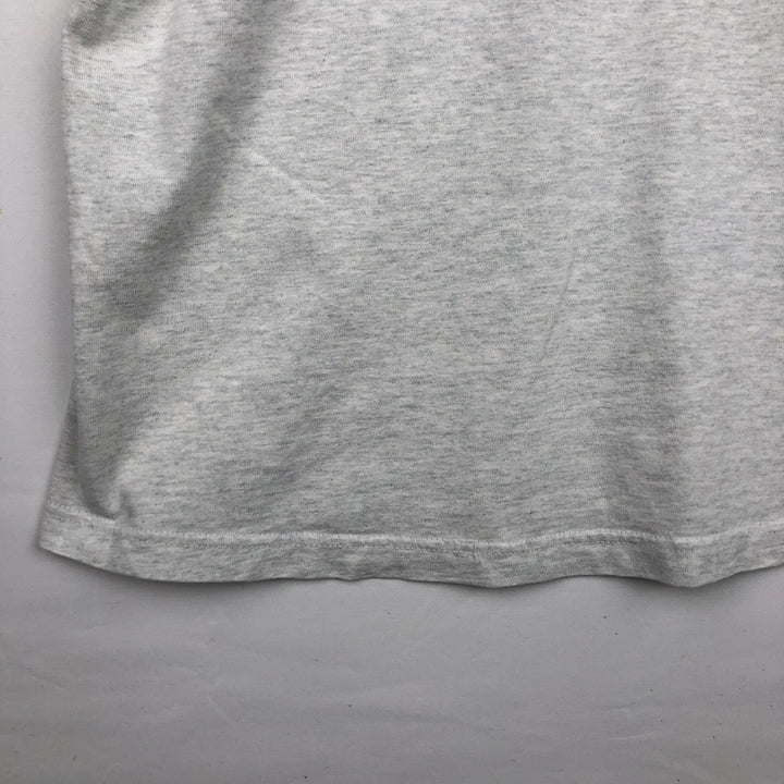 90'S Fruit of the Loom Screen Stars satirical art T-shirt, made in Ireland, men's size L equivalent, vintage. cotton gray type Vintage Second Hand