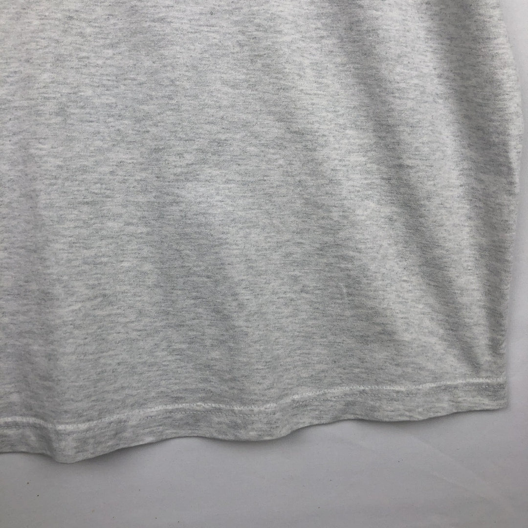 90'S Fruit of the Loom Screen Stars satirical art T-shirt, made in Ireland, men's size L equivalent, vintage. cotton gray type Vintage Second Hand