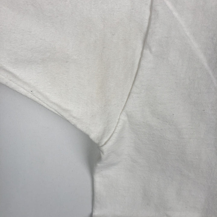 90'S Fruit of the Loom Cow Print T-Shirt, Made in USA, Men's XL (approx.) Vintage cotton white type Vintage Second Hand