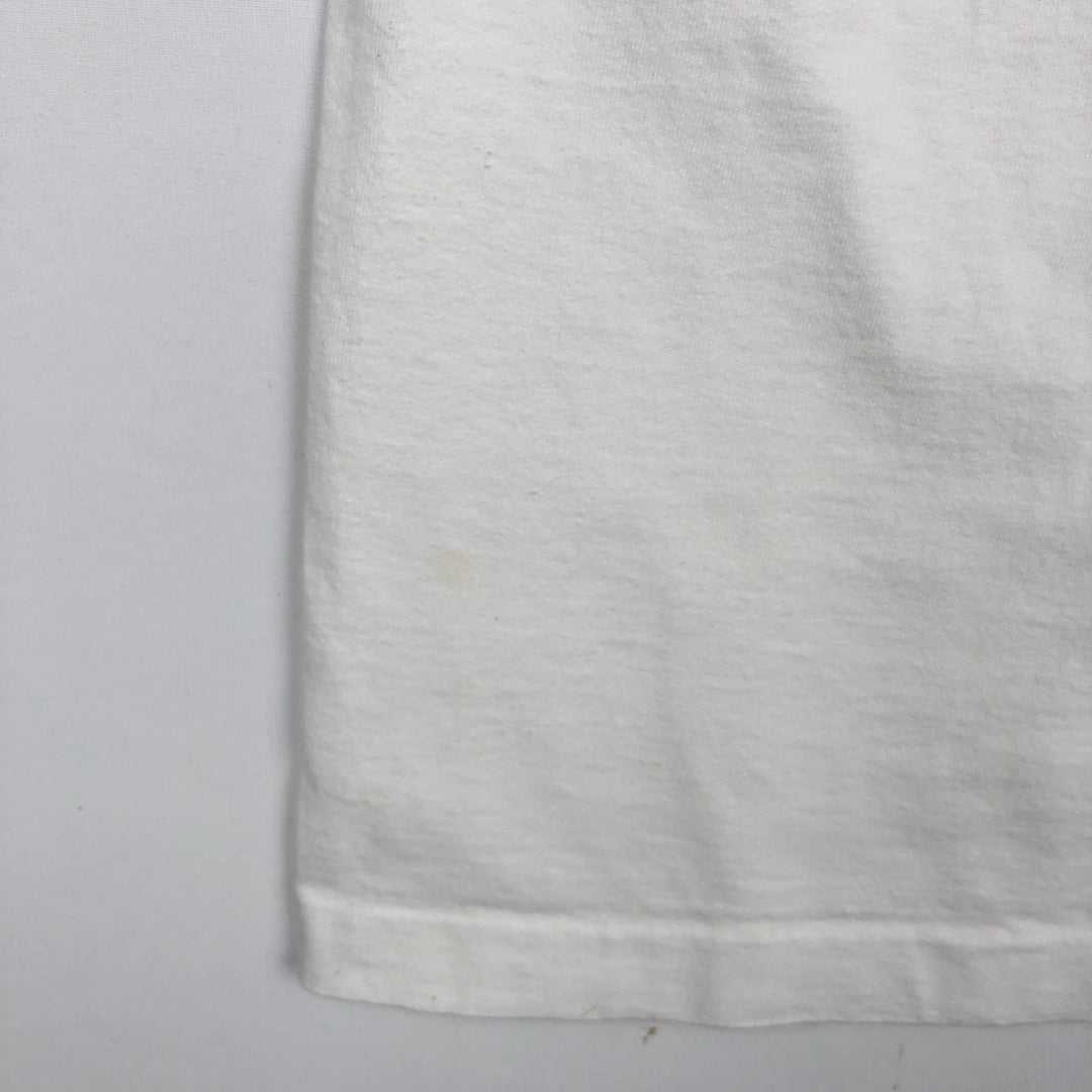 90'S Fruit of the Loom Cow Print T-Shirt, Made in USA, Men's XL (approx.) Vintage cotton white type Vintage Second Hand