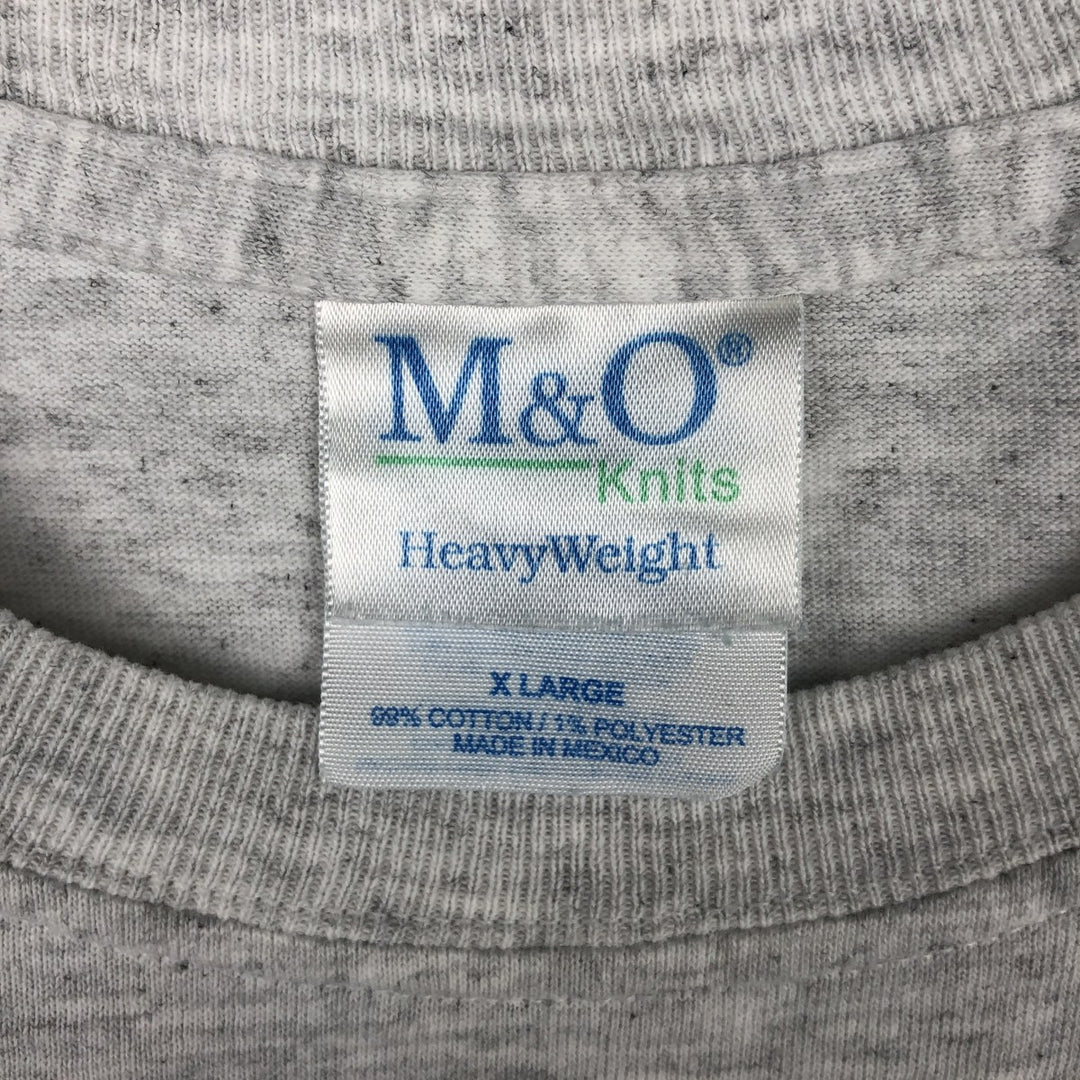 90'S M AND O The Andy Griffith Show Mayberry 110 Barney Fife Print T-Shirt Men's XL equivalent Vintage cotton gray type Vintage Second Hand