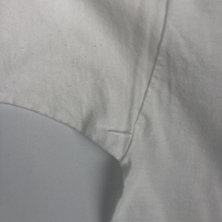 Vintage 90'S Hanes printed T-shirt, size L for men cotton white type Vintage Second Hand