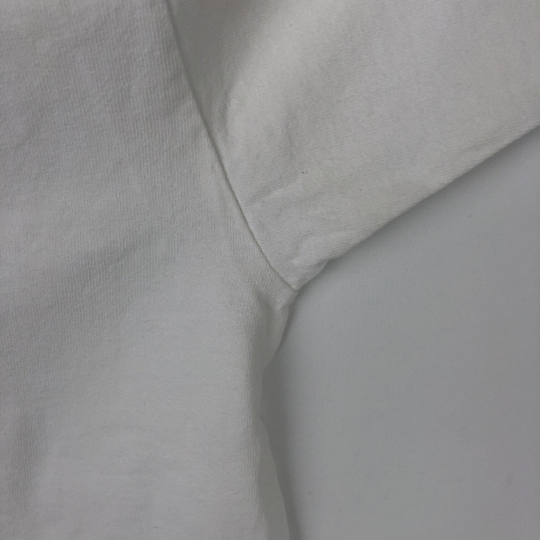 Printed T-shirt, men's size XL unclear white type Vintage Second Hand