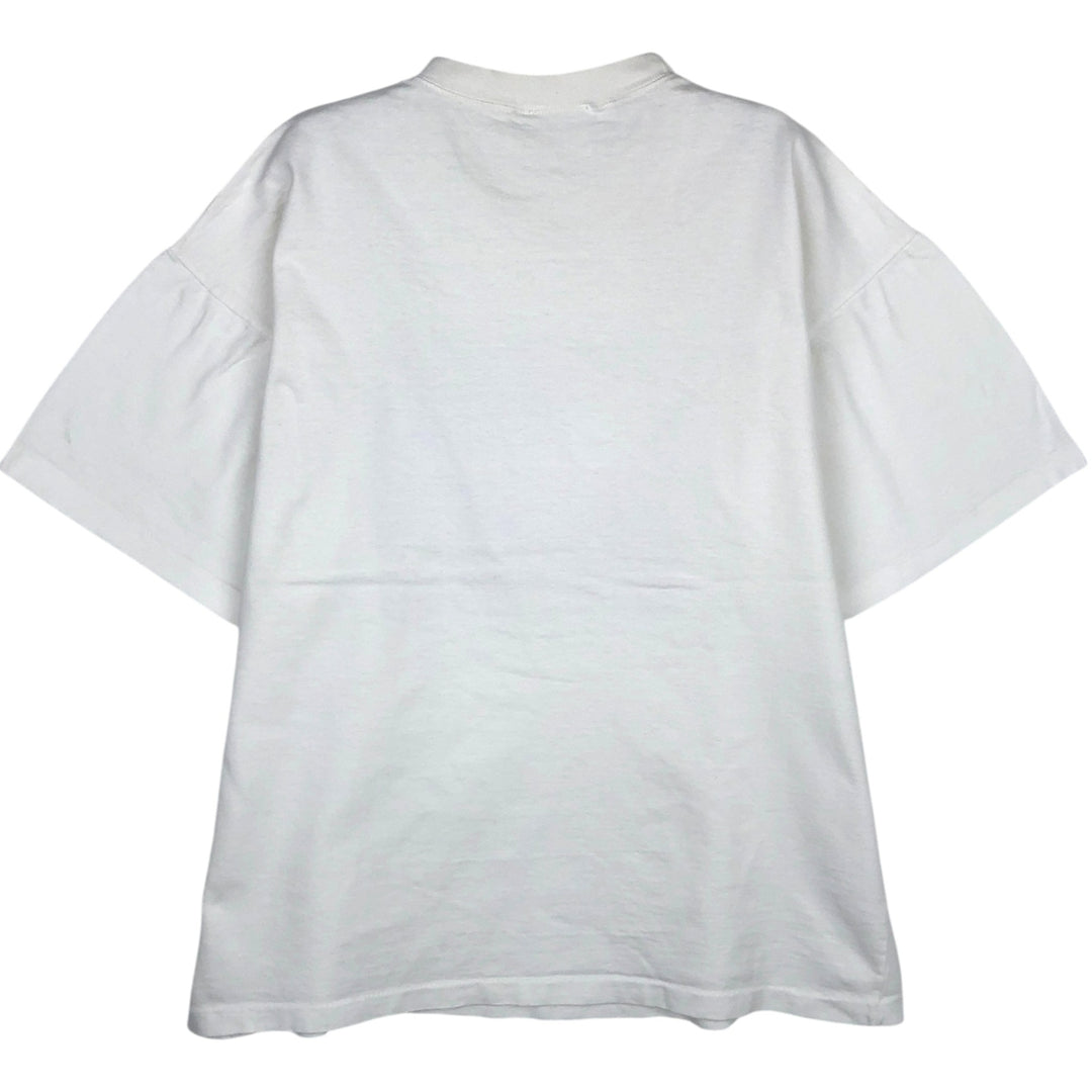 Vintage printed T-shirt from the 1990s, equivalent to men's size L. unclear white type Vintage Second Hand