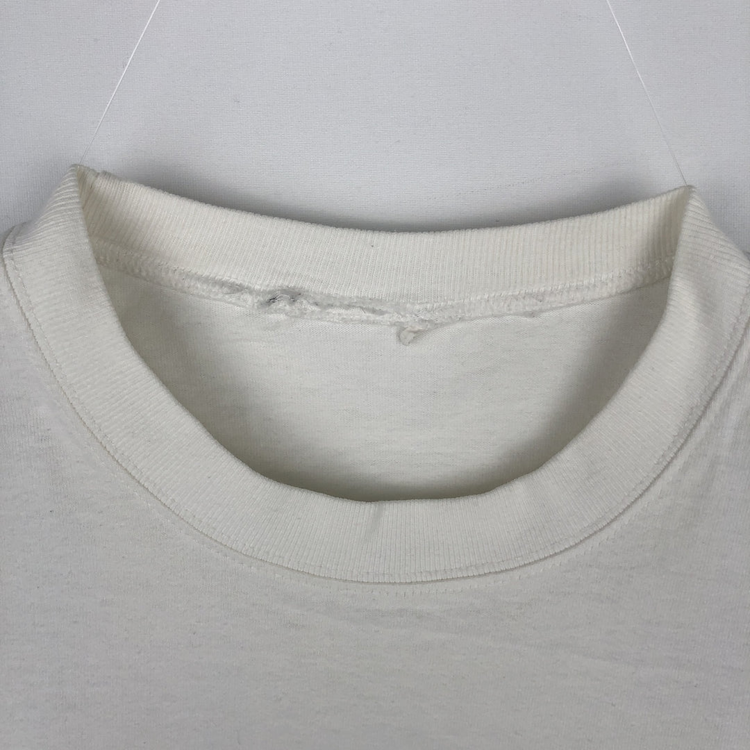 Vintage printed T-shirt from the 1990s, equivalent to men's size L. unclear white type Vintage Second Hand