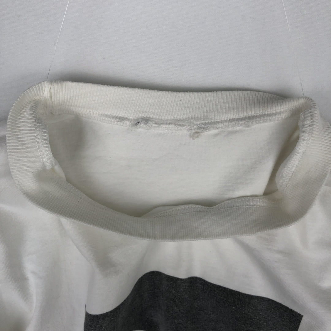 Vintage printed T-shirt from the 1990s, equivalent to men's size L. unclear white type Vintage Second Hand