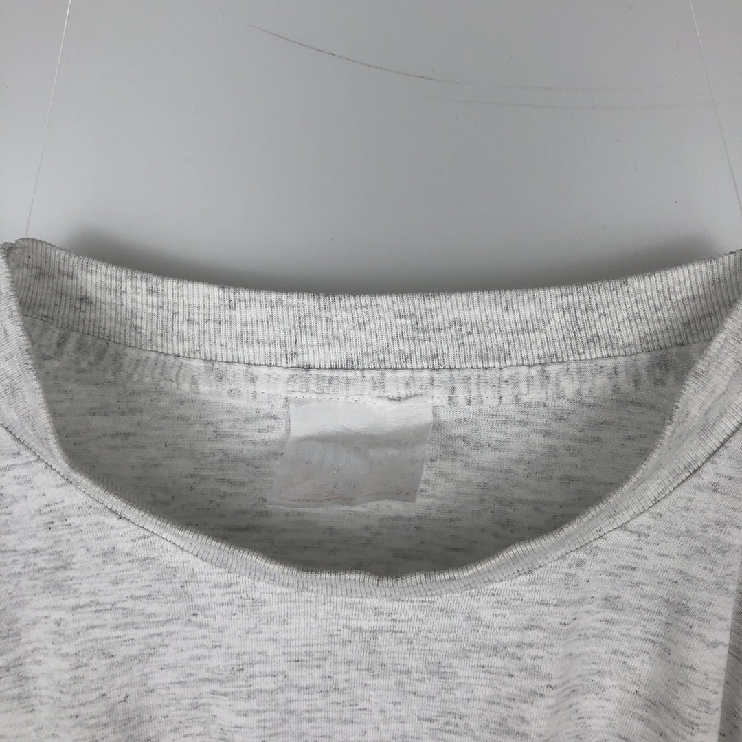 Vintage printed T-shirt from the 1990s, equivalent to men's size L. unclear gray type Vintage Second Hand