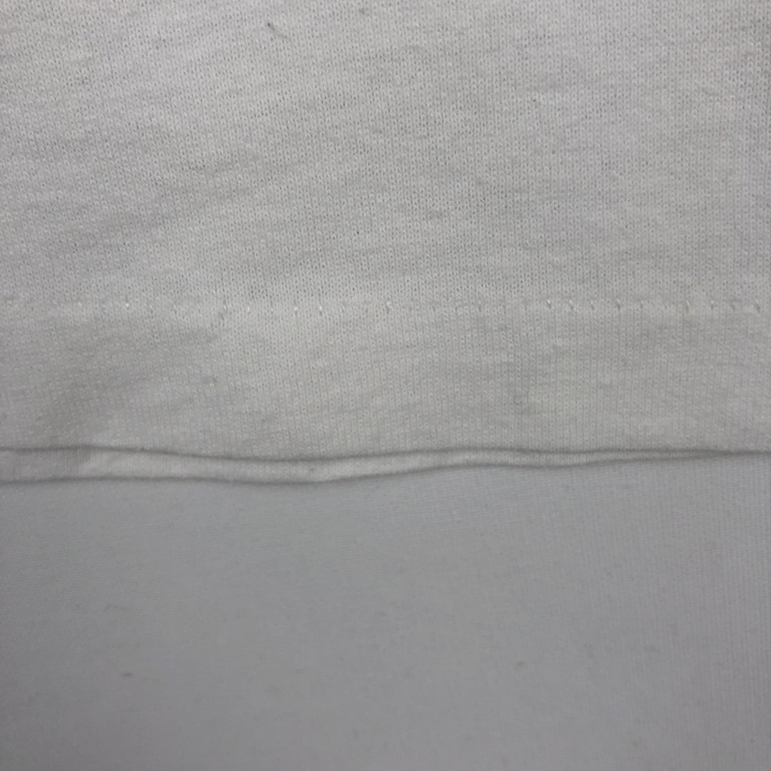 ~90'S SHOEBOX GREETINGS Message Print T-Shirt, Men's Size L (Equivalent), Vintage unclear white type Vintage Second Hand