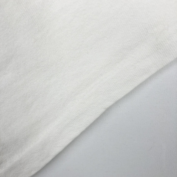 90'S The Aussie T Company Message Print T-Shirt, Made in USA, Men's XL equivalent, Vintage cotton white type Vintage Second Hand