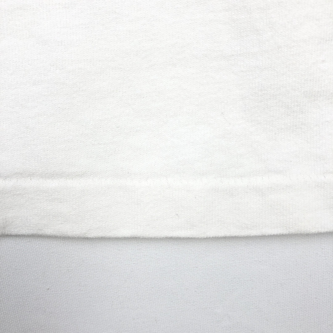 90'S The Aussie T Company Message Print T-Shirt, Made in USA, Men's XL equivalent, Vintage cotton white type Vintage Second Hand