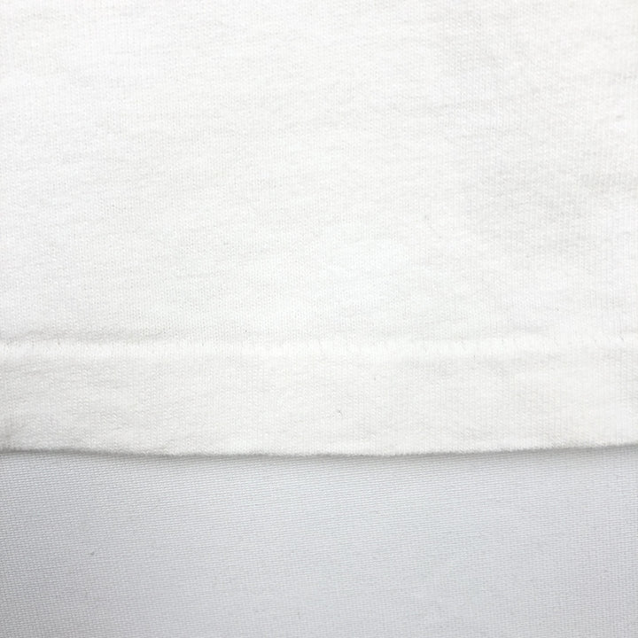 90'S The Aussie T Company Message Print T-Shirt, Made in USA, Men's XL equivalent, Vintage cotton white type Vintage Second Hand