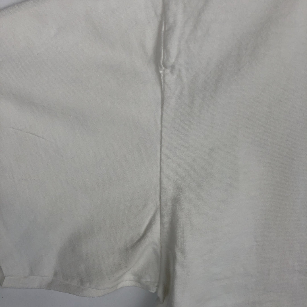 90'S The Aussie T Company Message Print T-Shirt, Made in USA, Men's XL equivalent, Vintage cotton white type Vintage Second Hand