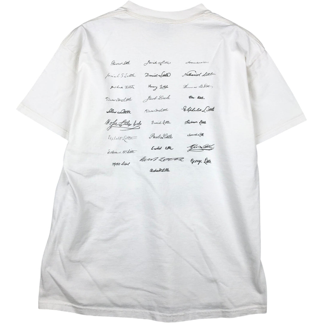 90'S Lee T-shirt, Made in USA, Men's Size L (approx.), Vintage cotton white type Vintage Second Hand
