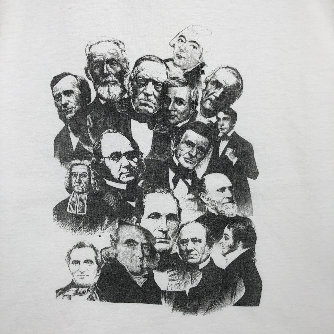 90'S Lee T-shirt, Made in USA, Men's Size L (approx.), Vintage cotton white type Vintage Second Hand