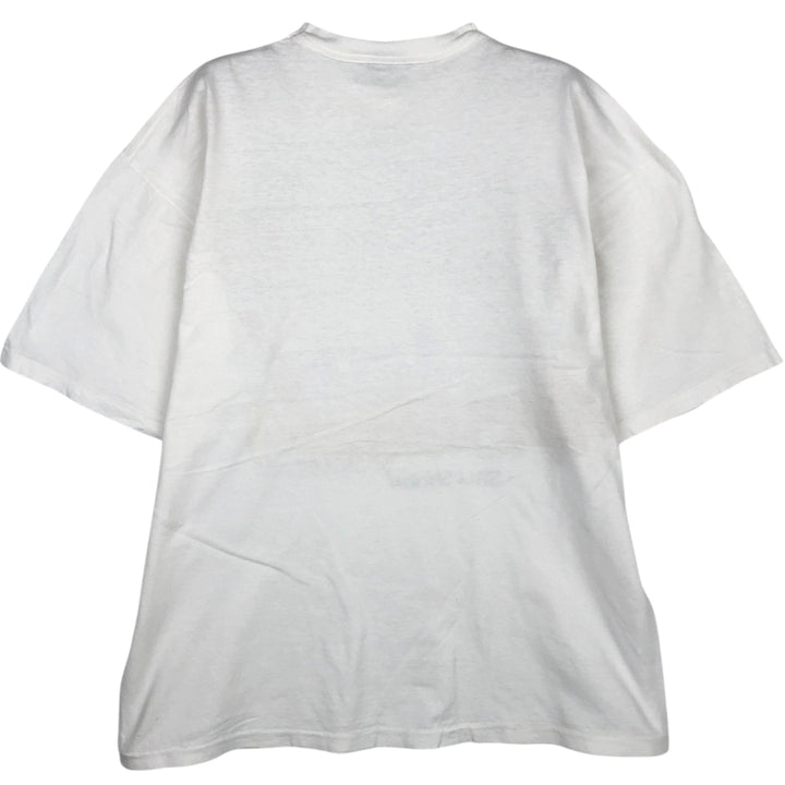 90'S TIZZIT AMSTERDAM erotic print t-shirt, men's size XL equivalent, vintage. cotton white type Vintage Second Hand