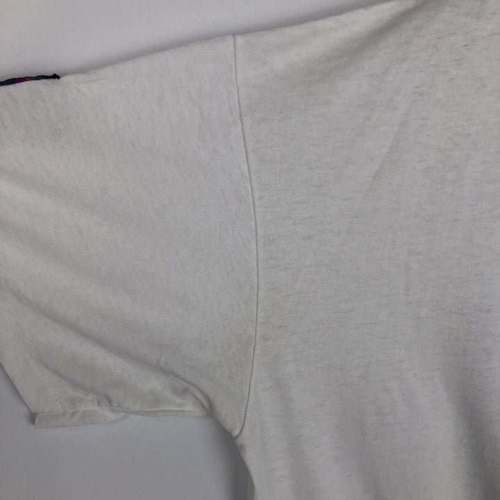 90'S HUMEUR DESIGN MEDISYS Advertising T-shirt, Men's XL equivalent, Vintage unclear white type Vintage Second Hand