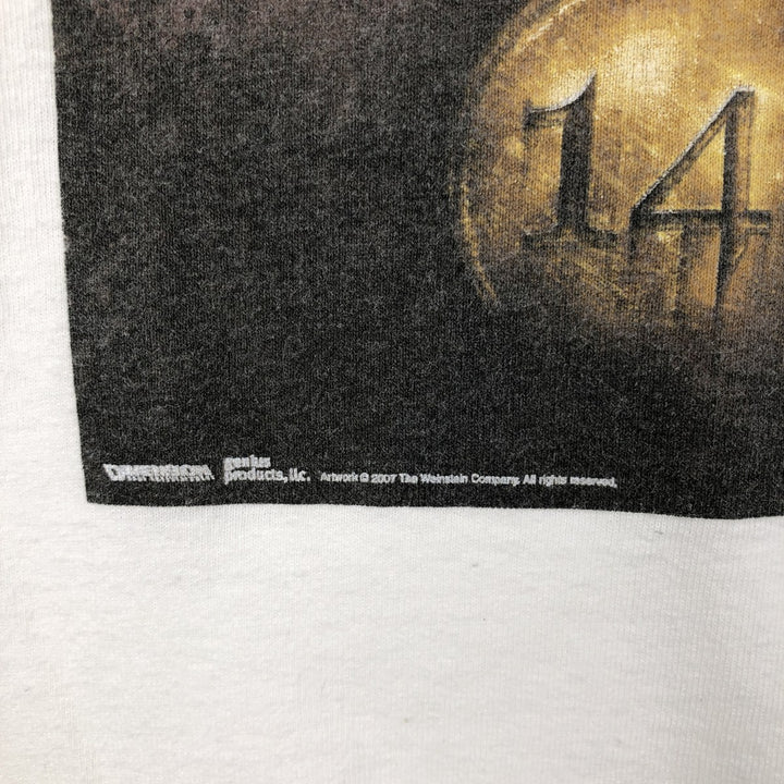 2000'S Fruit of the Loom Room 1408 Movie T-shirt, Men's Size L (approx.) cotton white type Vintage Second Hand