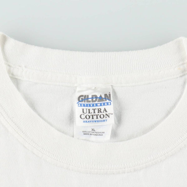 Gildan Sir Goony's Haunted Carnival Pepsi Print T-Shirt (Men's XL equivalent) cotton white type Vintage Second Hand