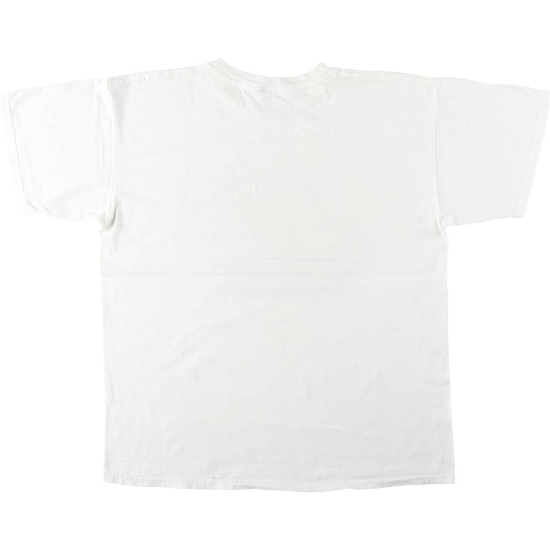 90'S Tultex Message Print T-Shirt, Men's XL, Vintage cotton white type Vintage Second Hand
