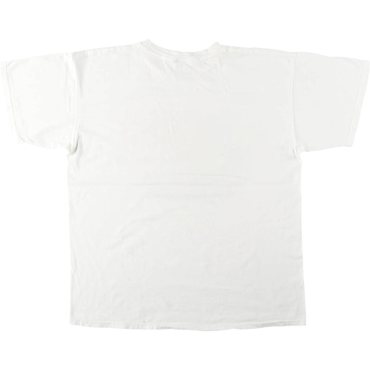 90'S Tultex Message Print T-Shirt, Men's XL, Vintage cotton white type Vintage Second Hand