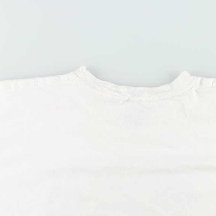 90'S Tultex Message Print T-Shirt, Men's XL, Vintage cotton white type Vintage Second Hand