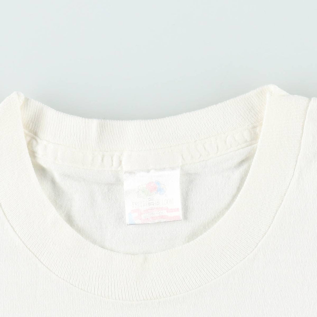 90'S Fruit of the Loom Tivoli Systems Advertising T-Shirt, Men's XL equivalent, Vintage unclear white type Vintage Second Hand
