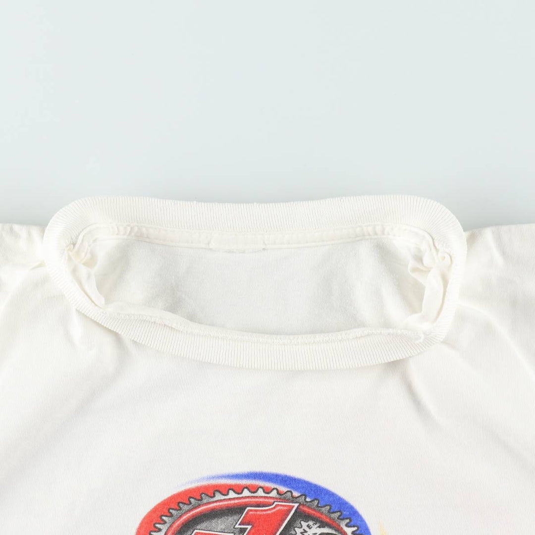 2000'S RuppSHIRTS Printed T-Shirt, Men's XL (approx.) unclear white type Vintage Second Hand