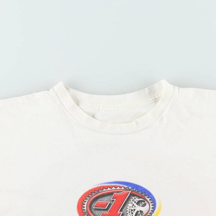 2000'S RuppSHIRTS Printed T-Shirt, Men's XL (approx.) unclear white type Vintage Second Hand