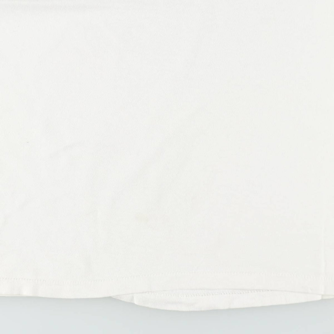 ~90'S parody print T-shirt, men's size S equivalent, vintage. unclear white type Vintage Second Hand