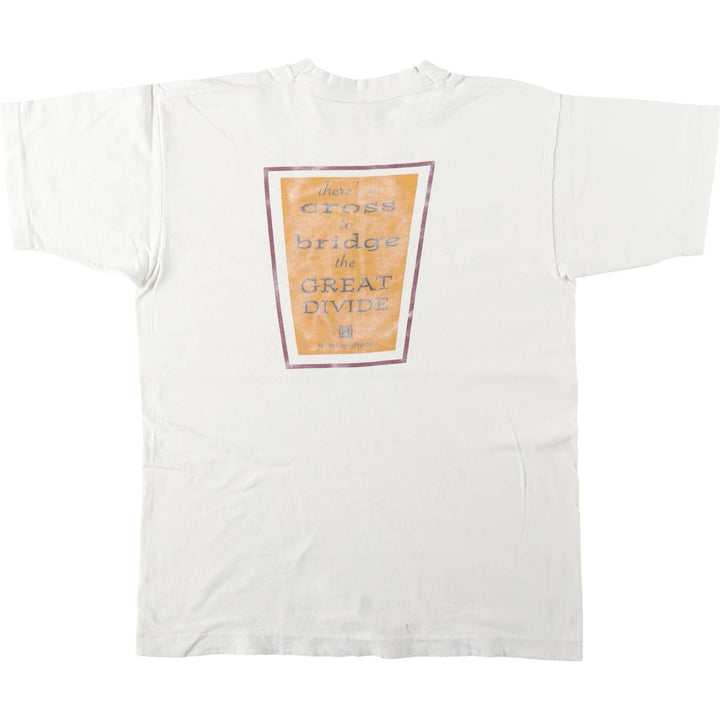 90'S Fruit of the Loom Point of Grace Band T-shirt, Made in USA, Men's Size L (approx.), Vintage cotton white type Vintage Second Hand