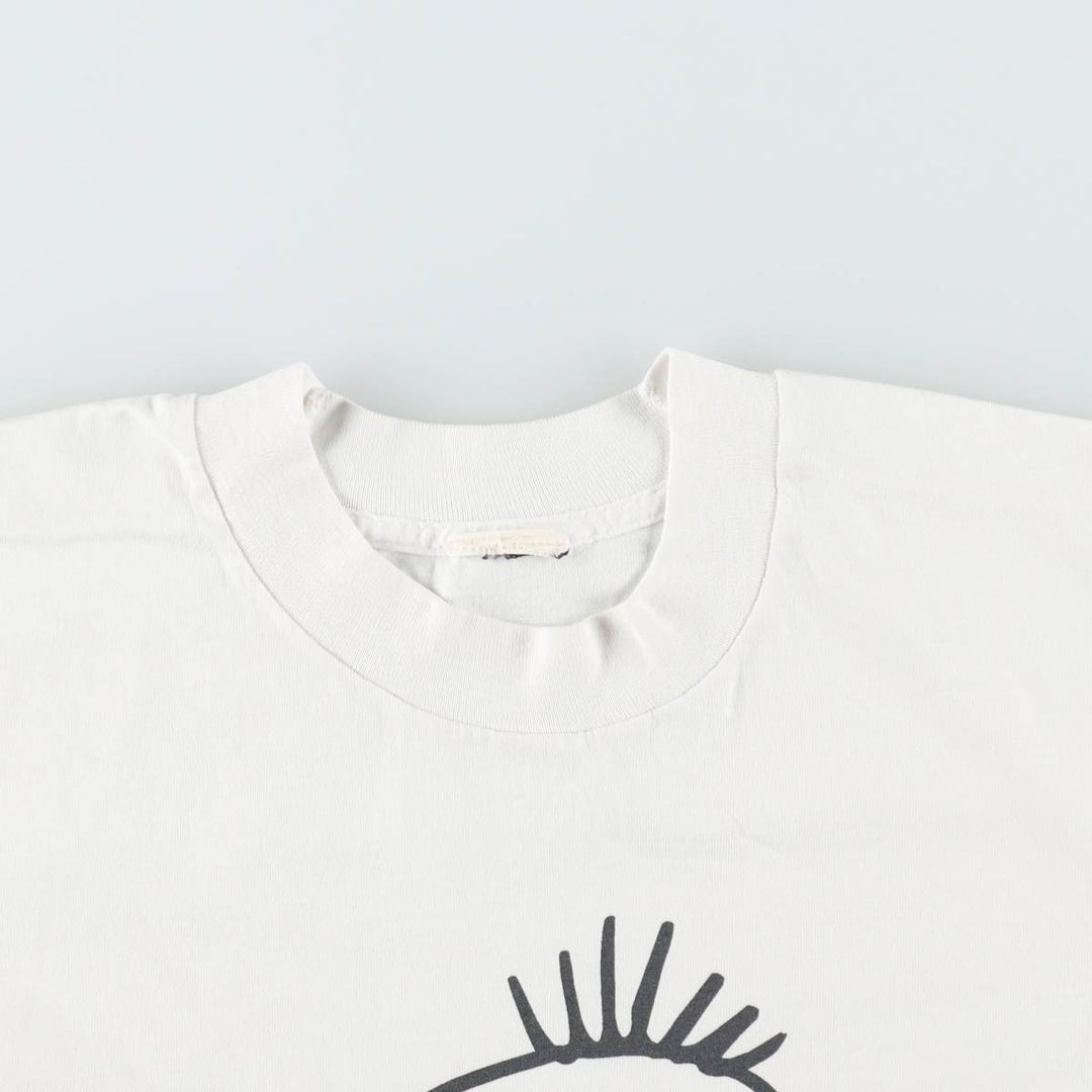 90'S Vintage Printed T-Shirt, Men's XL unclear white type Vintage Second Hand