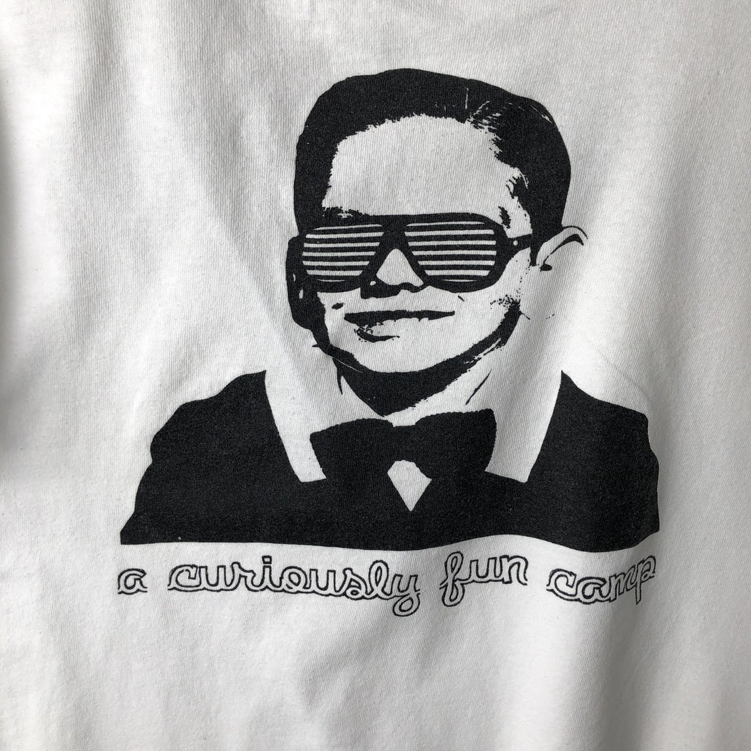 Anvil (Who's this?) Printed T-shirt, Men's Size M cotton white type Vintage Second Hand